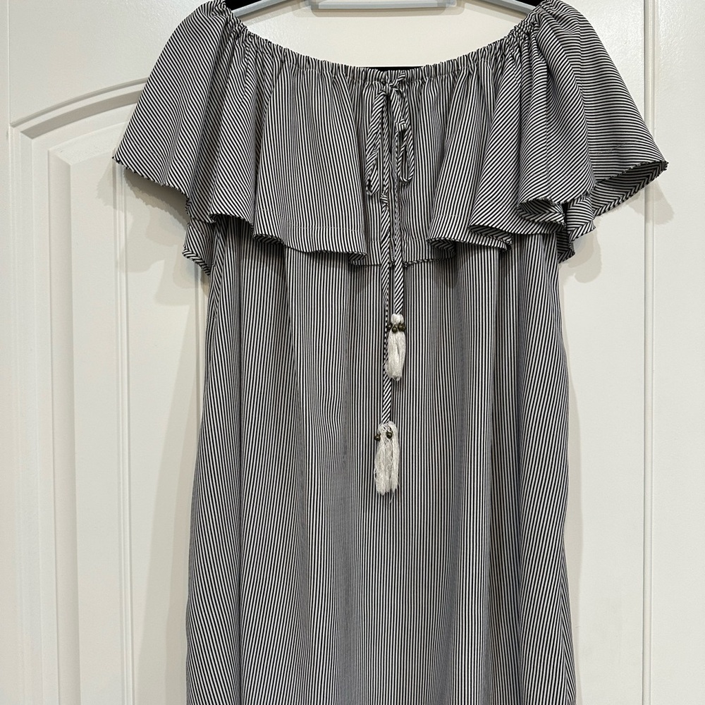 Skylar + Madison Off the Shoulder Mini Dress